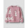 Mini Sweat Pulli Dalmatiner, rosa
