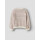 Kids Strickpulli gestreift, wei&szlig;/rosa/braun