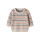Baby Strickpulli Zackenmuster, beige