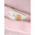 Baby-Strickhose mit Herzblume, rosa