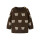 Baby-Strickpulli mit Teddykopf, braun