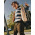 Mini leichte Teddyweste, beige