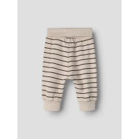 Baby Hose, beige mit braunen Streifen