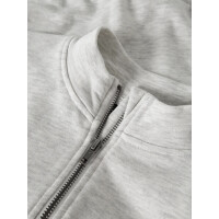 LMTD Half Zip Sweatpulli, grau