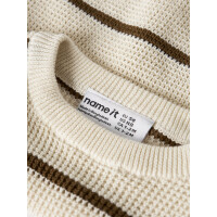 Strickpulli Baby Beige/Braun